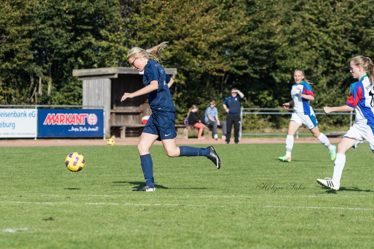 Bild 317 - B-Juniorinnen Krummesser SV - SV Henstedt Ulzburg : Ergebnis: 0:3